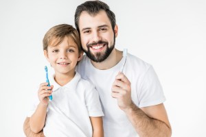 tooth brushing